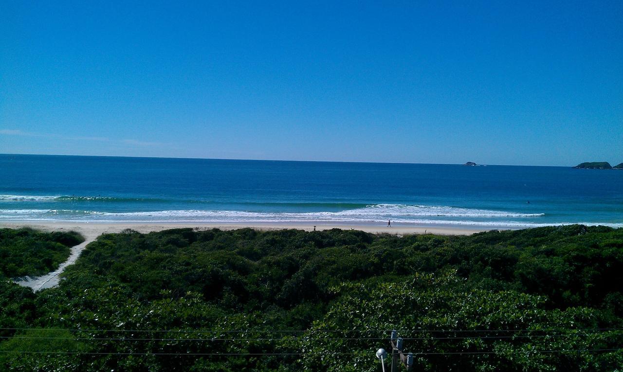 Ferienwohnung Linda Cobertura Frente Mar Com Piscina Privativa E Pe Na Areia! Florianópolis Exterior foto