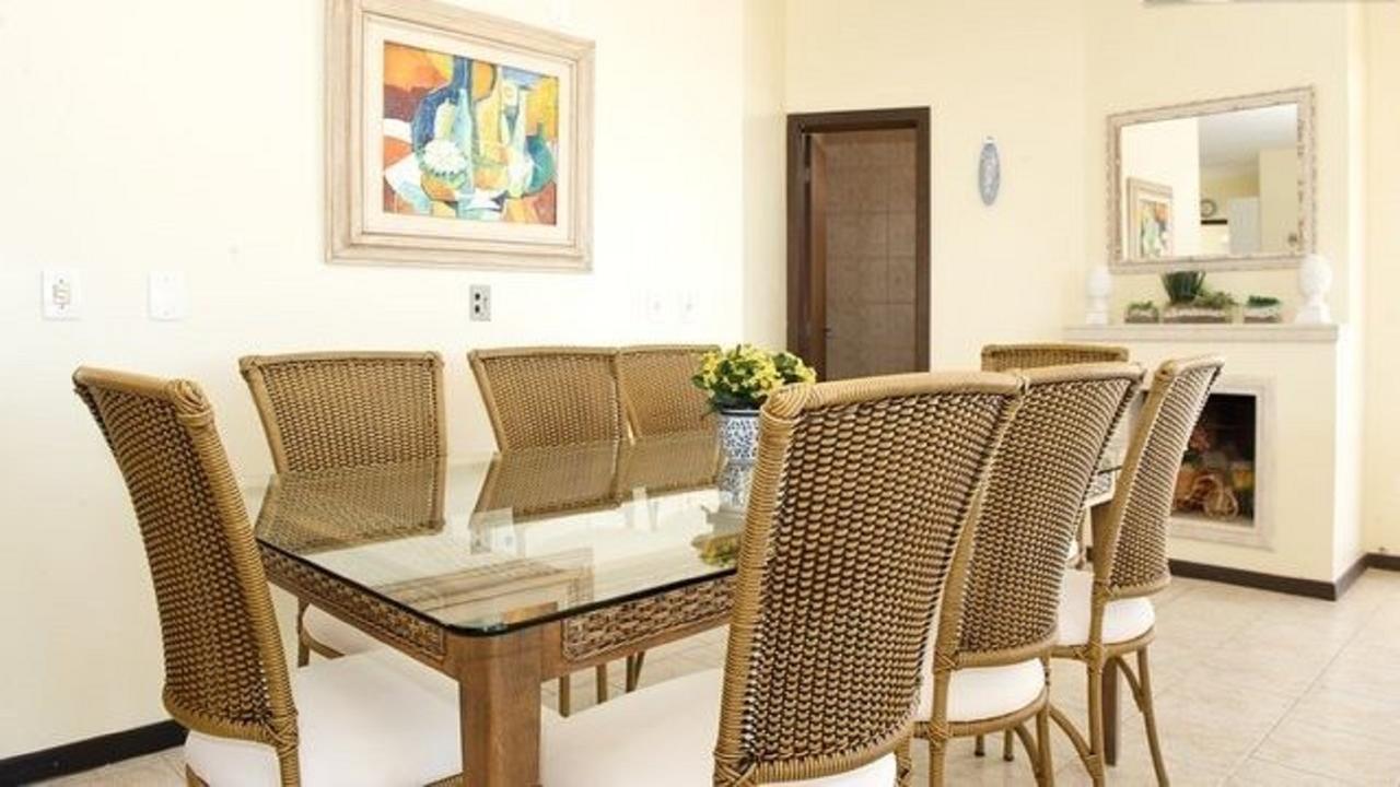 Ferienwohnung Linda Cobertura Frente Mar Com Piscina Privativa E Pe Na Areia! Florianópolis Exterior foto
